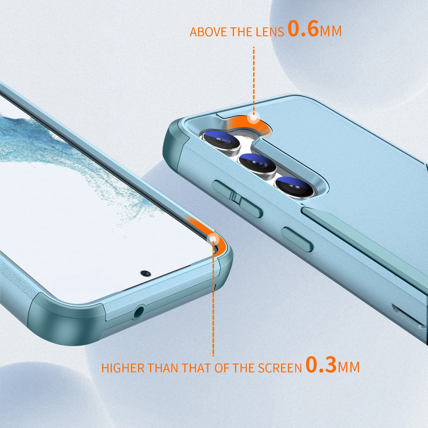 For Samsung Galaxy S23 Commuter Series 3-in-1 Anti-fall Phone Case Soft TPU Hard PC Non-slip Phone Cover For Samsung Galaxy S23 Commuter Series 3-in-1 Anti-fall Phone Case Soft TPU Hard PC Non-slip Phone Cover